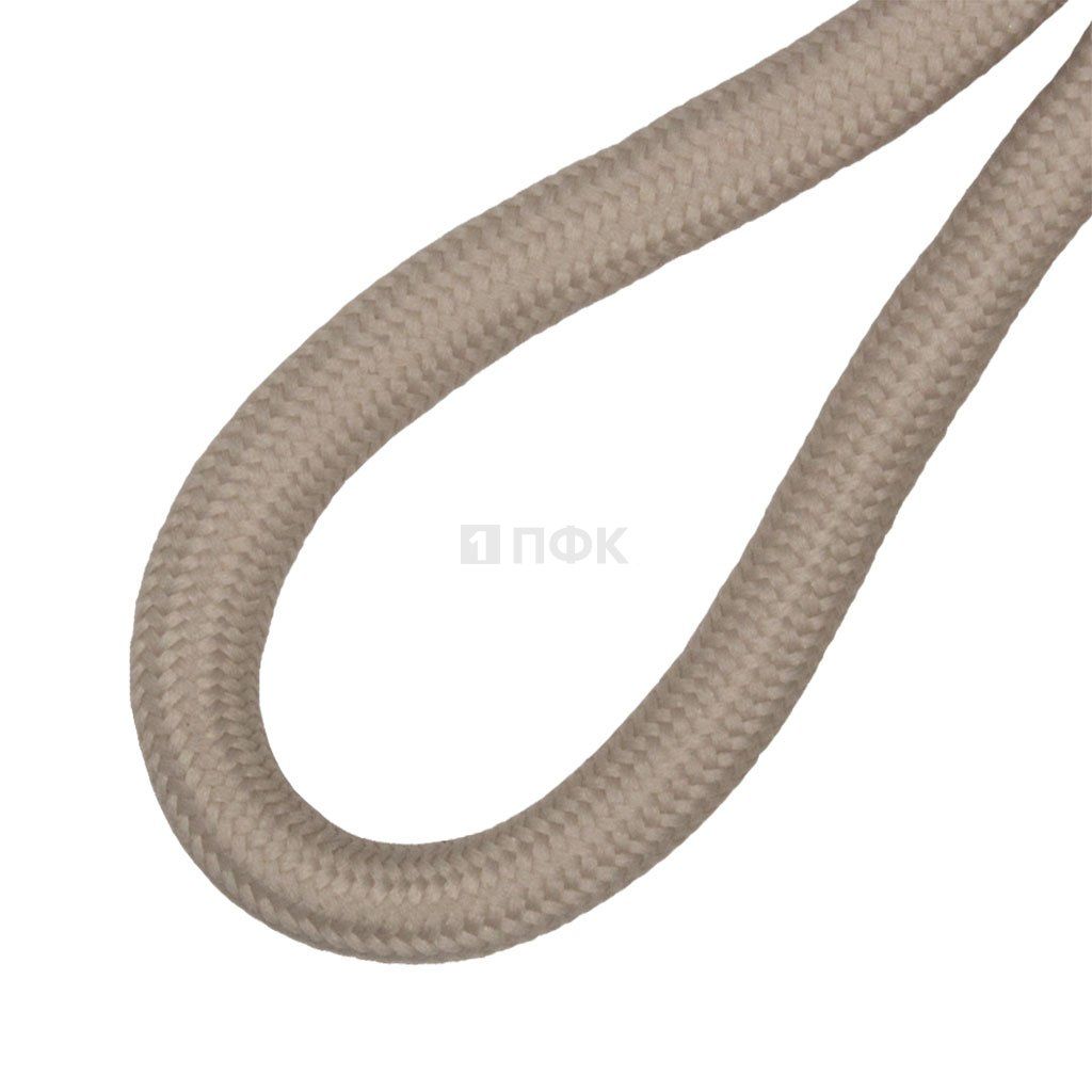 Шнурок 6мм 120см цв 308 бежевый (уп 100шт/2500шт)
