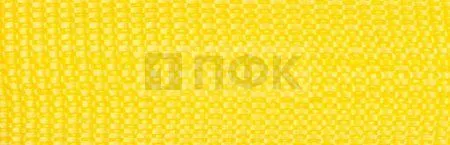 Стропа текстильная (лента ременная) 10мм 2,7 гр/м цв 105 лимон (рул 50м/уп 3000м)