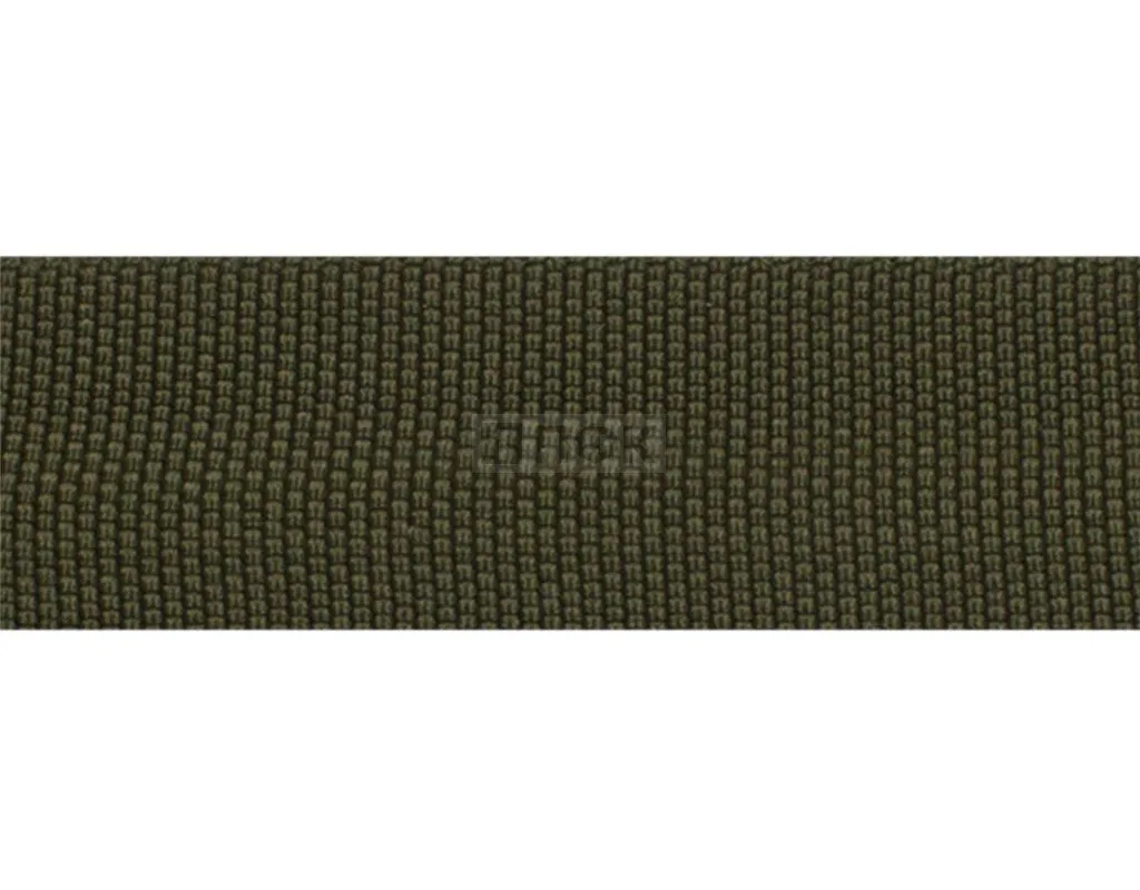 Стропа текстильная (лента ременная) окантовочная 22мм 6,4гр/м цв 31 олива (рул 91,44м/уп 1828м)