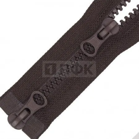 Молния тракторная тип 5 110см 2-ух замковая цв 304 груша (уп 100шт)