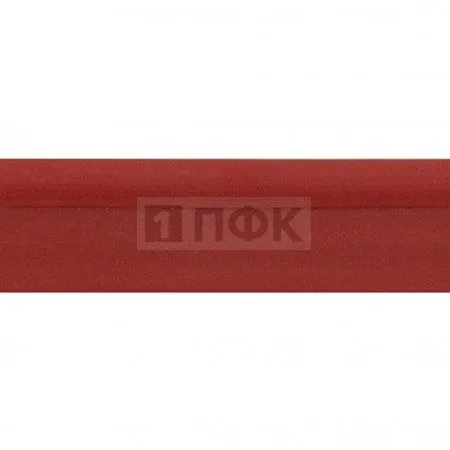 Пластиковый кант Кедер раздвоенный первичное сырье 4мм/7мм цв красный (уп 250м/1000м)